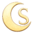 Logo Instituto Silkira AI Mentoria com símbolo de lua dourada e letra S em fundo transparente